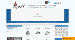 Desktop Screenshot of ibrpipefittings.com