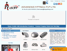 Tablet Screenshot of ibrpipefittings.com